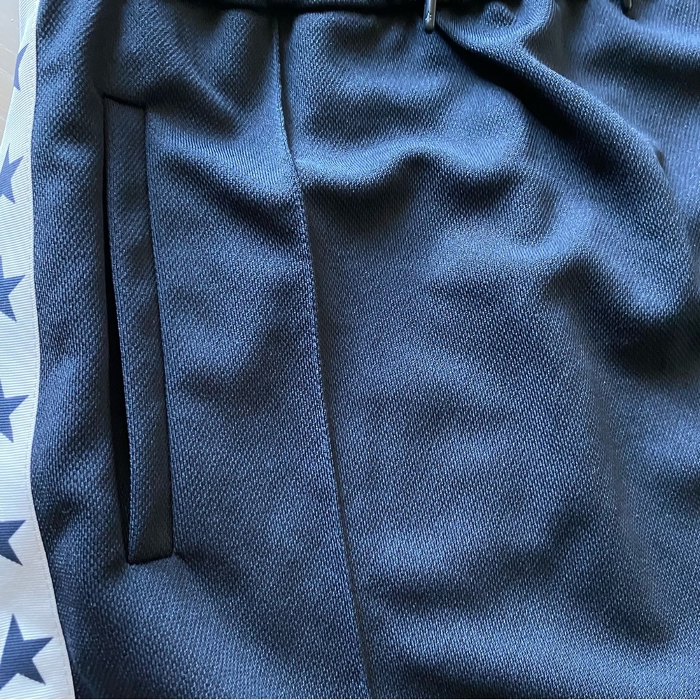 Golden Goose STAR collection elastic drawstring waist mini skirt sz 28-29 - Picture 6 of 11